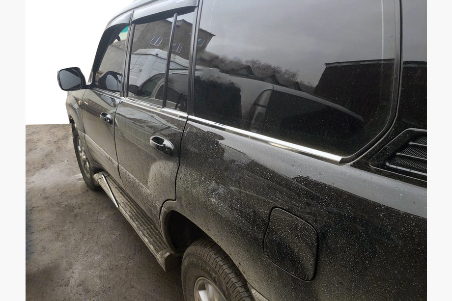 Lexus LX470 1998–2007 Vinduesrammelister (6 stk., rustfrit stål) Image