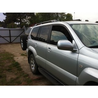 Udvendige vindueslister i rustfrit stål (6 stk.) Toyota Land Cruiser Prado 120 2002–2009 foto 3