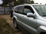 Toyota Land Cruiser Prado 120 2002–2009 Udvendige vindueslister i rustfrit stål (6 stk.) OmsaLine - italiensk rustfrit stål foto 3