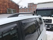 Toyota Land Cruiser Prado 120 2002–2009 Sorte tyrkiske tagrælinger Plastfødder foto 4