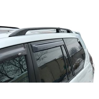 Sorte tyrkiske tagrælinger Toyota Land Cruiser Prado 120 2002–2009 foto 1