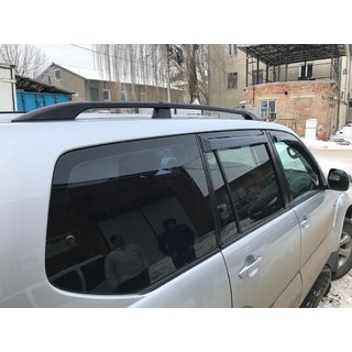 Sorte tyrkiske tagrælinger Toyota Land Cruiser Prado 120 2002–2009 foto 3