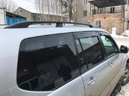Toyota Land Cruiser Prado 120 2002–2009 Sorte tyrkiske tagrælinger Plastfødder foto 3