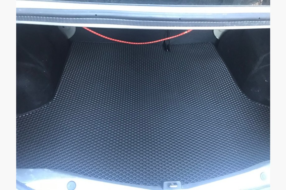 Renault Logan II 2013–2022 Bagagerumsmåtte (EVA, sort) Image