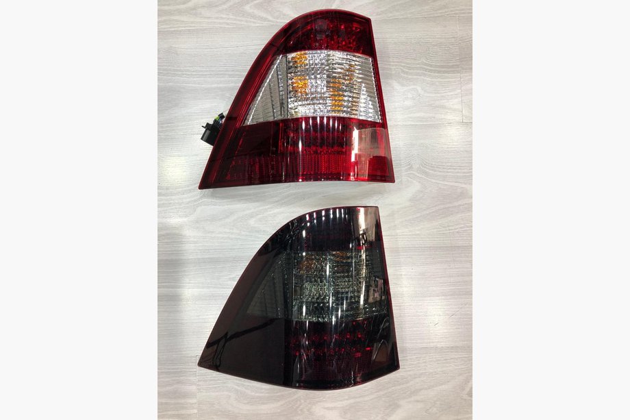 Mercedes ML W163 1997–2005 Baglygter med LED (2 stk.) Røgfarvede Image
