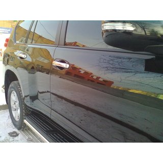 Dørgrebsdæksler (4 stk., rustfrit stål) Toyota Land Cruiser Prado 150 2009–2023 foto 3