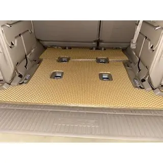 Bagagerumsmåtte 2 stk. Beige (EVA, 7 sæder)