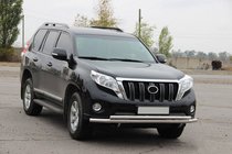 Toyota Land Cruiser Prado 150 2009–2023 Frontbøjle ST014 (rustfrit stål) 60/42 mm foto 4
