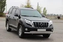 Toyota Land Cruiser Prado 150 2009–2023 Frontbøjle ST014 (rustfrit stål) foto 4