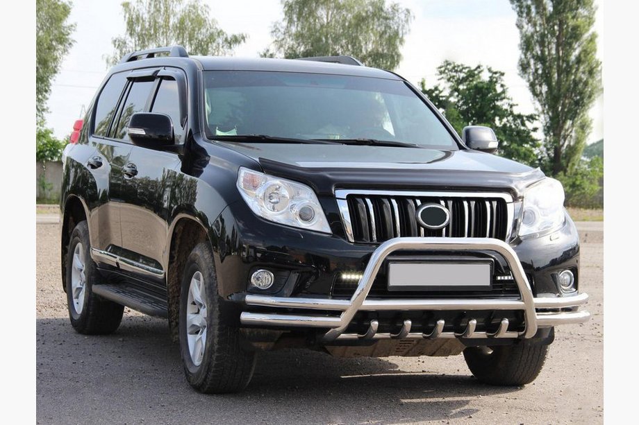 Toyota Land Cruiser Prado 150 2009–2023 Frontbøjle WT003-2-Plus (rustfrit stål) Image