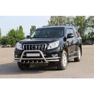 Frontbøjle WT003-2-Plus (rustfrit stål) Toyota Land Cruiser Prado 150 2009–2023 foto 2
