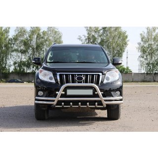 Frontbøjle WT003-2-Plus (rustfrit stål) Toyota Land Cruiser Prado 150 2009–2023 foto 3