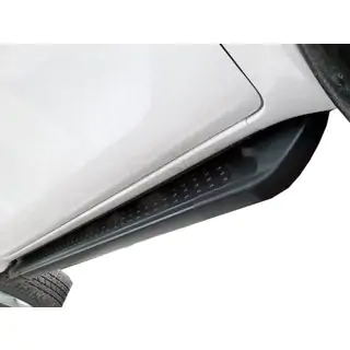 Sidetrin Allmond Black (2 stk., aluminium)