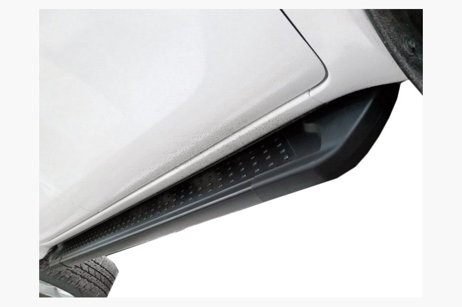 Toyota Hilux 2015– Sidetrin Allmond Black (2 stk., aluminium) Image