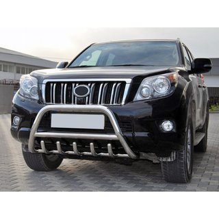Kængurugitter WT003 (rustfrit stål) Toyota Land Cruiser Prado 150 2009–2023 foto 1