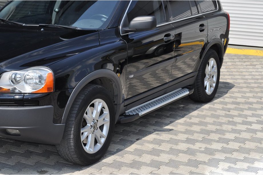 Volvo XC90 2002–2014 Sidetrin Allmond Grey (2 stk., aluminium) Image