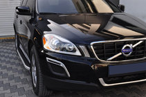 Volvo XC60 2009–2017 Sidetrin Fullmond (2 stk., aluminium) foto 1