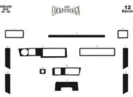 Volvo 940/960 1990–1997 Instrumentbordbeklædning foto 2