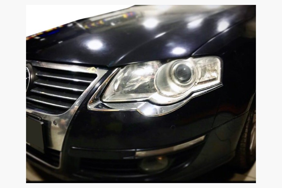 Volkswagen Passat B6 2006–2012 Lygtevipper til forlygter (2 stk., plast) Image