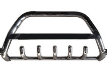 Volkswagen T5 Multivan 2003–2010 Bullbar WT004 LED (rustfrit stål) foto 1
