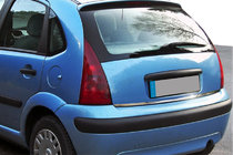 Citroen C-3 2002–2009 Kromliste til nederste kant af bagagerumslåg (rustfrit stål) foto 1