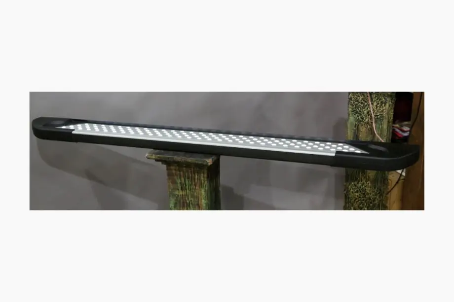 Volkswagen T5 Multivan 2003–2010 Sidetrin X5-type med LED (2 stk., aluminium) Image