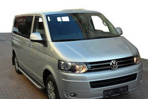 Volkswagen T5 2010–2015 Fullmond sidetrin (2 stk., alu) Kort akselafstand foto 1