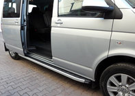 Volkswagen T4 Caravelle/Multivan 1990–2003 Fullmond sidetrin (2 stk., alu) Kort akselafstand foto 1