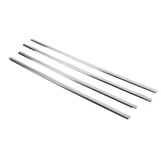 Udvendige vindueslister (4 stk., rustfrit stål) Mitsubishi Lancer 9 2004–2008 foto 4