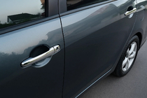Mitsubishi Grandis 2003–2011 Dørgrebsdæksler (4 stk., rustfrit stål) Carmos - Tyrkisk stål foto 1