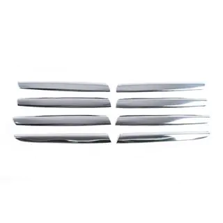 Kølergrill-lister (8 stk., rustfrit stål) Nissan Qashqai 2007–2010 foto 2