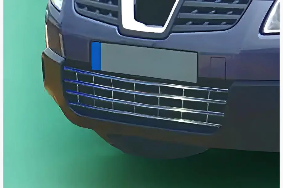 Nissan Qashqai 2007–2010 Kofangergrill i rustfrit stål Image