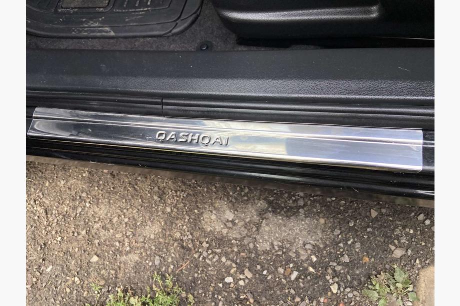 Nissan Qashqai 2007–2010 Dørtrinslister (Omsa, 4 stk., rustfrit stål) Foto 6