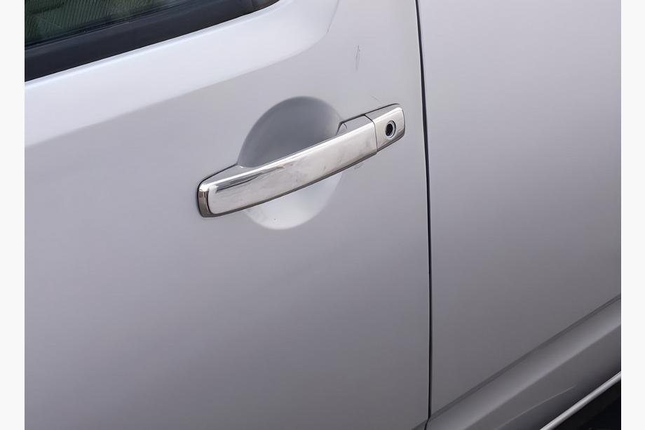 Nissan Pathfinder R51 2005–2014 Dørgrebsdæksler (2 stk., rustfrit stål) Uden chip, OmsaLine – italiensk rustfrit stål Foto 3