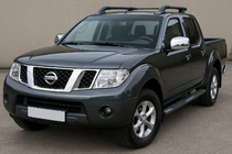 Nissan Navara 2006–2015 Spejlkåber til sidespejle (2 stk., rustfrit stål) Med integreret blinklys foto 3