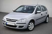 Opel Corsa C 2000–2006 Spejlkåber til sidespejle (2 stk., rustfrit stål) foto 1