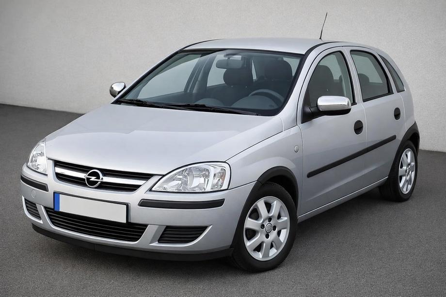 Opel Corsa C 2000–2006 Spejlkåber til sidespejle (2 stk., rustfrit stål) Image