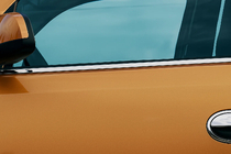 Opel Corsa C 2000–2006 Udvendige vindueslister (4 stk., rustfrit stål) foto 2