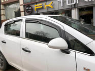 Opel Corsa D 2007–2014 Udvendige vindueslister i rustfrit stål (4 stk.) OmsaLine - italiensk rustfrit stål foto 1