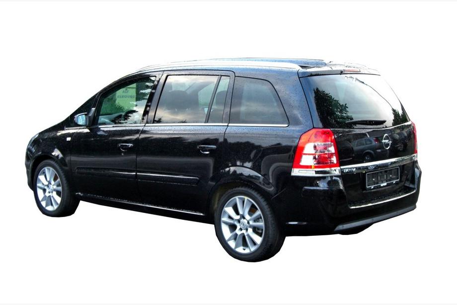 Opel Zafira B 2005–2011 Udvendige vindueslister (8 dele, rustfrit stål) OmsaLine - italiensk rustfrit stål Image