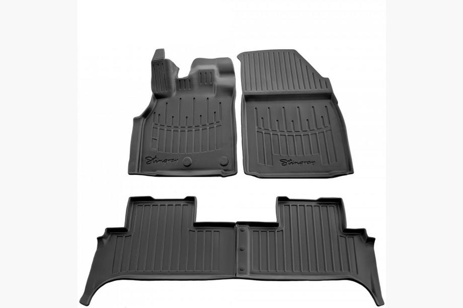 Renault Scenic/Grand 2009–2016 Stingray 3D gulvmåtter (4 stk., polyuretan) Image