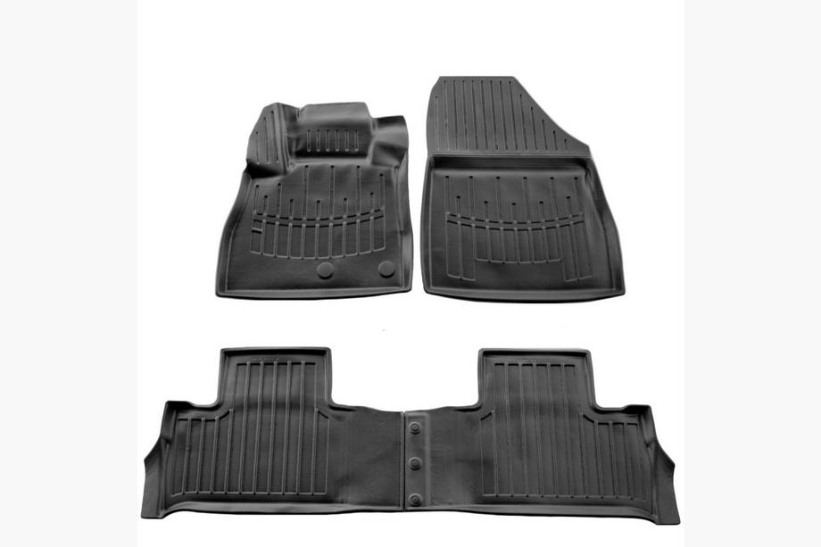 Renault Scenic/Grand 2016–2025 Stingray 3D gulvmåtter (4 stk., polyuretan) Image