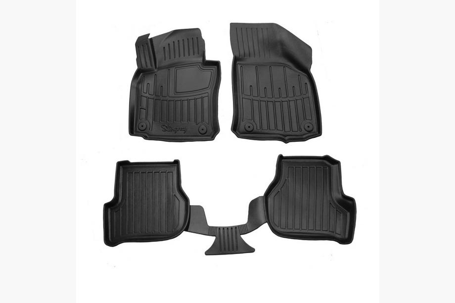 Skoda Octavia II A5 2010–2013 Stingray 3D bilmåtter (5 stk., polyuretan) Image