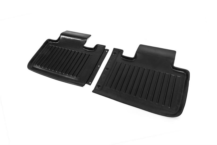Tesla Model Y 2020– Stingray 3D gulvmåtter (4 stk., polyuretan) Foto 6