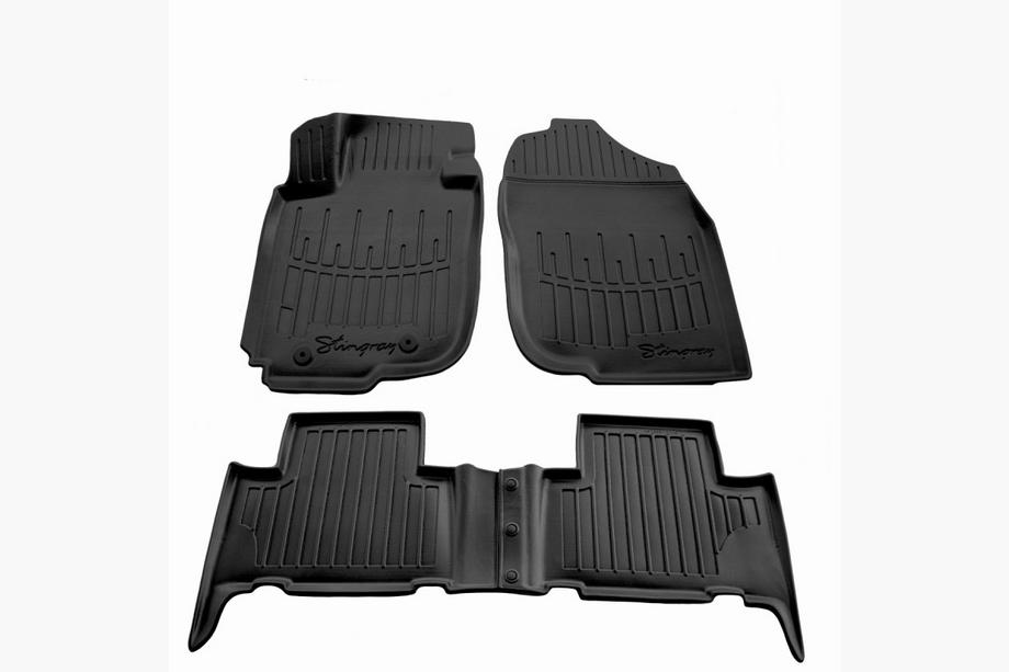 Toyota Rav 4 2006–2013 Stingray 3D gulvmåtter (4 stk., polyuretan) Image