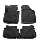 Volkswagen Caddy 2004–2010 Stingray 3D gulvmåtter (3-dørs) sæt med 5 stk., polyurethan foto 1