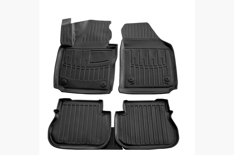 Volkswagen Caddy 2004–2010 Stingray 3D gulvmåtter (4-dørs) (5 stk., polyuretan) Image