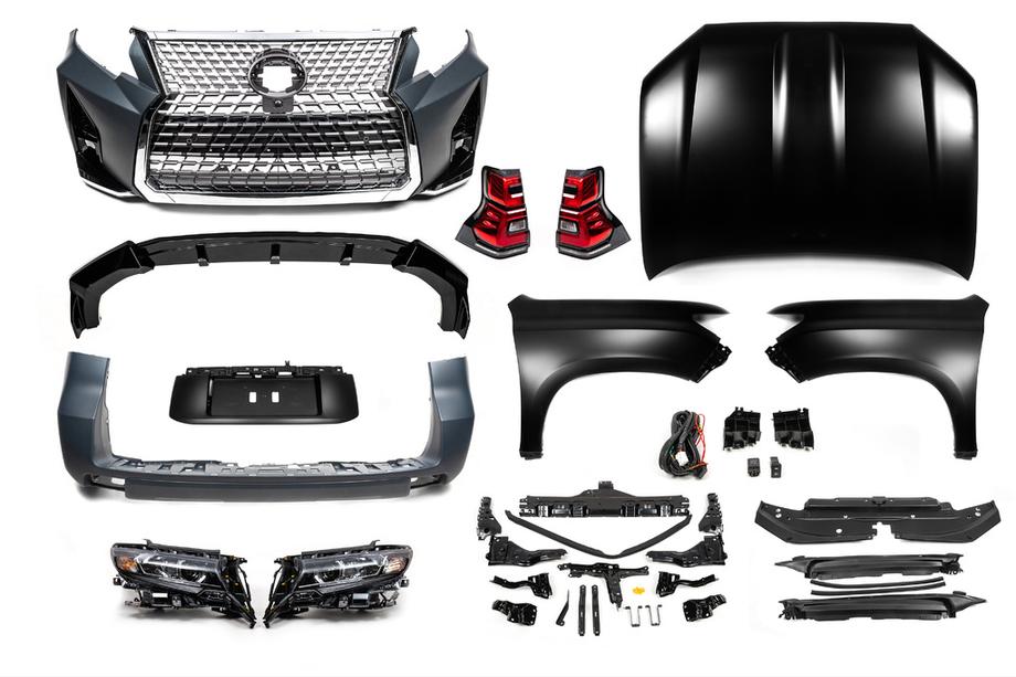 Toyota Land Cruiser Prado 150 2009–2023 Facelift ombygningssæt fra 2009-2016 til 2017- (Elite set) Image