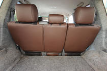 Toyota Land Cruiser Prado 120 2002–2009 Sædeovertræk i kunstlæder + stof + Alcantara Antara A088 (komplet kabine) foto 10
