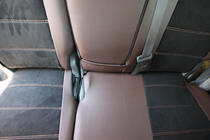 Toyota Land Cruiser Prado 120 2002–2009 Sædeovertræk i kunstlæder + stof + Alcantara Antara A088 (komplet kabine) foto 11